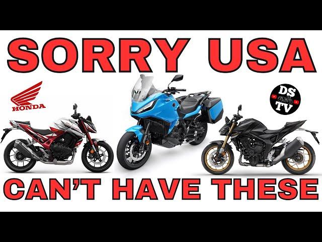 Honda NT1100, CB750 Hornet, CB1000 SP Hornet for Canada but not USA