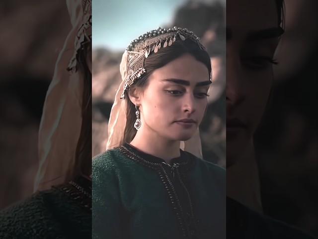 Ertugrul Gazi Halima Sultan Love Status Tumhari In Gajali Aakhon Mein Lines #status #erhal #love