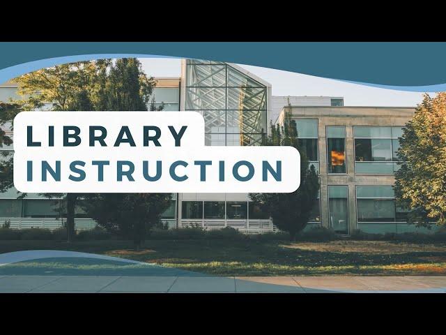 USU Libraries Instruction