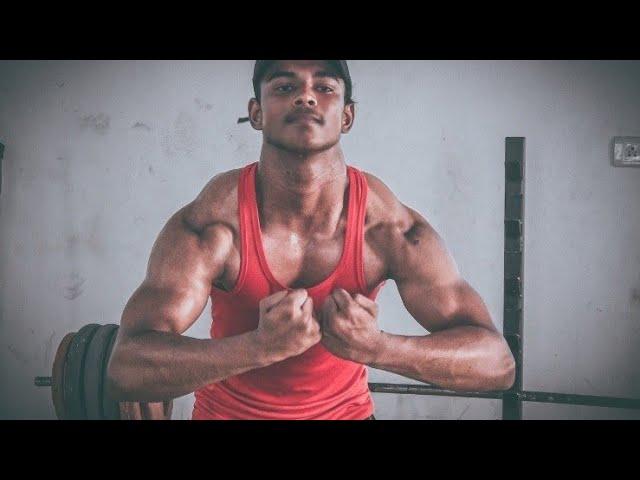 Brutal shoulder workout | 17 years old teenager's shoulder workout | Bavadesh on focus