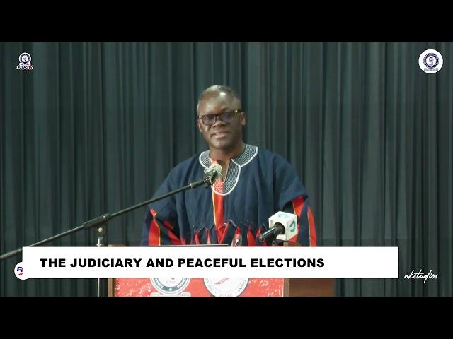 The Judiciary and peaceful elections || The Law 29-09-2024