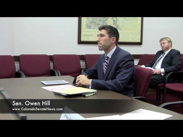 Sen. Owen Hill | SB13-045