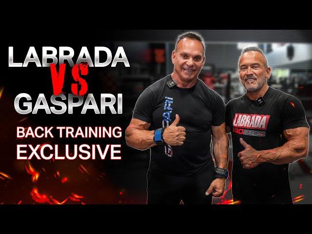 Labrada and Gaspari: The Ultimate Back Training Showdown