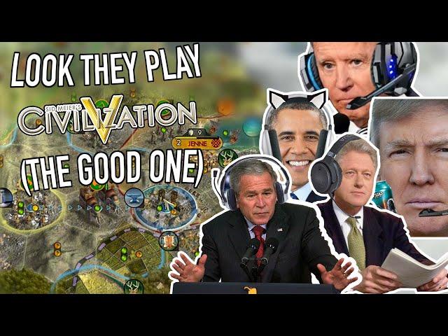 Presidents Play Civilization V: The BETTER one