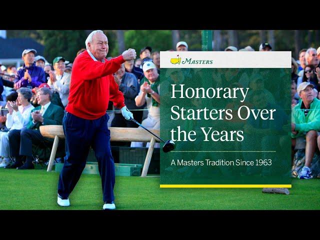 Honorary Starters at the Masters Over the Years