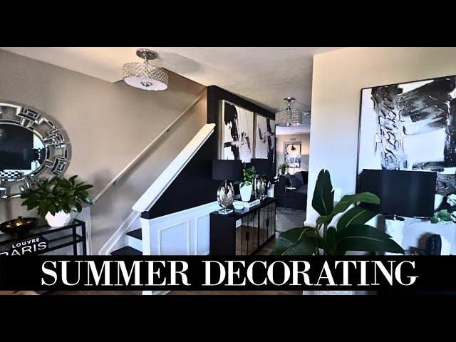 BUDGET LUXURY|BLACK AND WHITE|HOW TO DECORATE FOR SUMMER