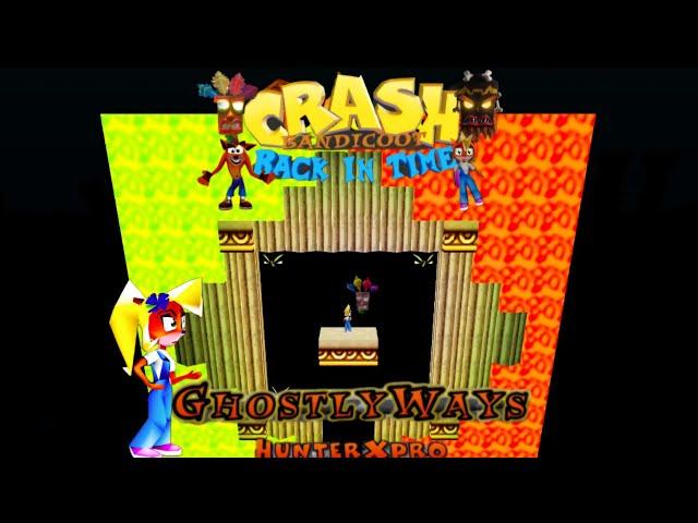 Crash Bandicoot - Back In Time Fan Game: Custom Level: Ghostly Ways By @HunterXpro3000