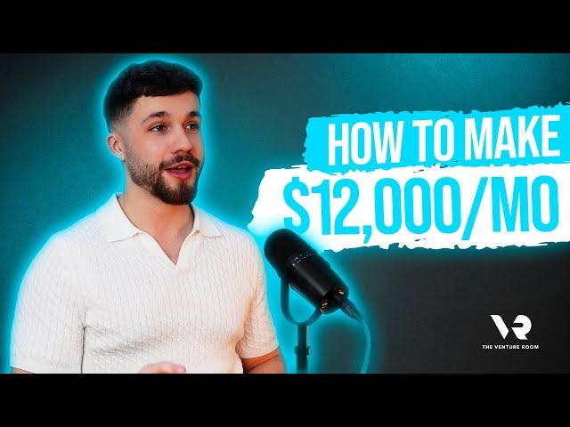 How to Make $12,000 per month from Amazon Arbitrage | Jack Bayliss | The Venture Room Podcast