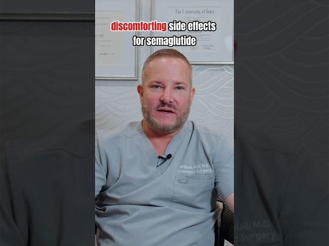 There are some negative side effects from using semaglutide and tirzepatide. #sideeffects