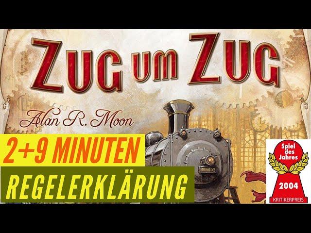 Zug um Zug Regeln Anleitung Aufbau Regelerklärung - Ticket to Ride