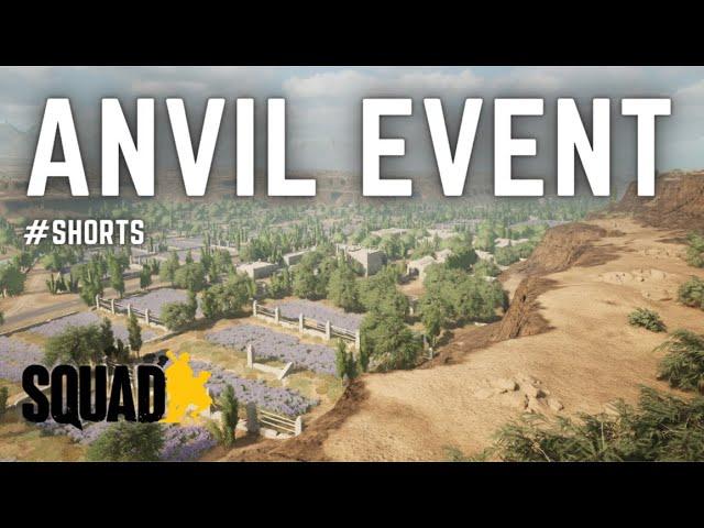 Squad - BigD Gaming Event | New Anvil Map | Intense Squad Gameplay | #Shorts