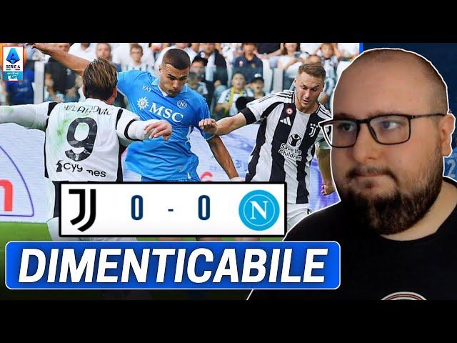 Juventus-Napoli 0-0 | Pareggio noioso, ma CHE MCTOMINAY