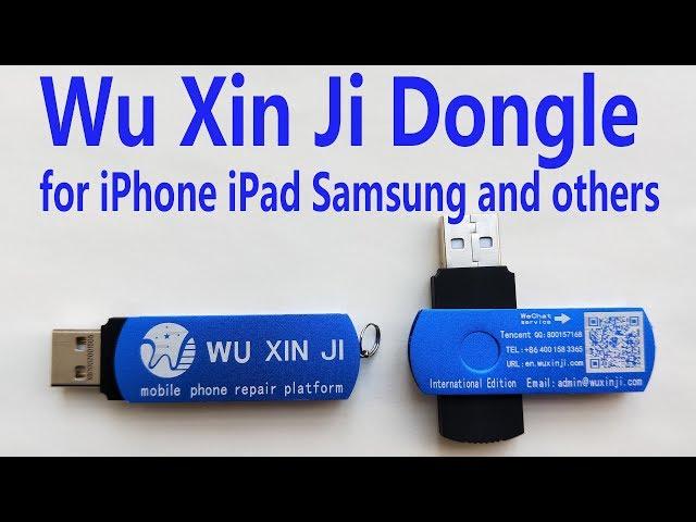 Wu Xin Ji Wuxinji Fivestar Software Dongle Fix iPhone iPad Samsung Logic Board Motherboard
