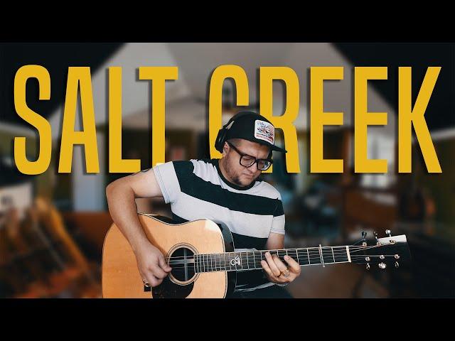 Salt Creek Bluegrass Guitar Lesson - History, Rhythm, Melody, and Variations!