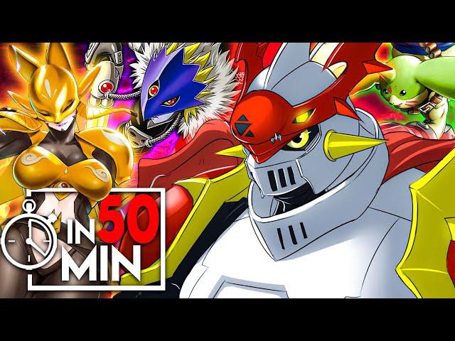 DIGIMON TAMERS IN 50 MINUTEN