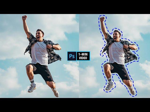 How to Create a Dotted Outline in Photoshop । Dashed Outline Photoshop Tutorial