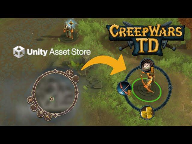 How I modified a UI Asset - CreepWars TD - Devlog 03