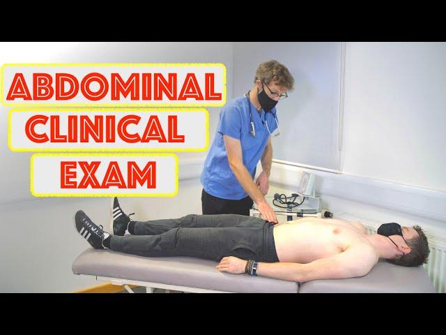 Abdominal Clinical Examination OSCE - Clinical Skills - Dr Gill