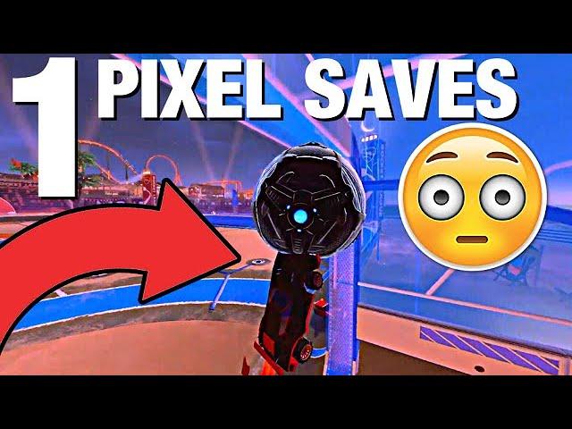 ROCKET LEAGUE EPIC SAVES  17 ! (1 PIXEL SAVES, BEST SAVES!?)