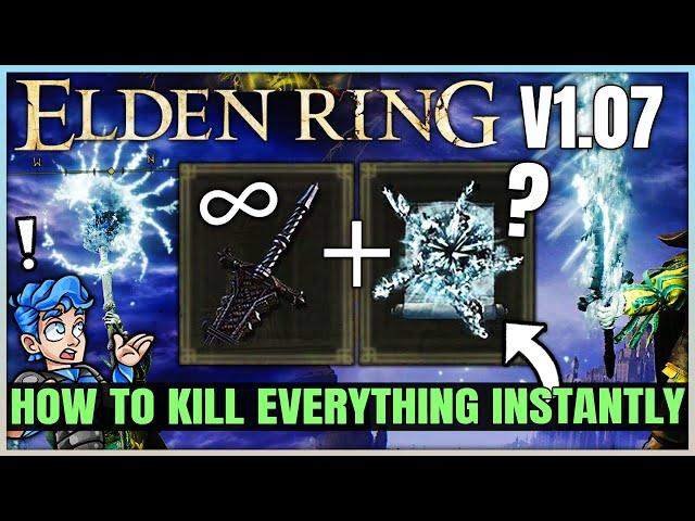 This New 1.07 Ghostflame Combo is INSANELY OP - Best Frost Sorcery & Greatsword Build - Elden Ring!