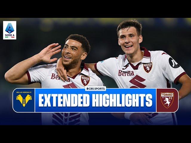 Hellas Verona vs. Torino: Extended Highlights | Serie A | CBS Sports Golazo