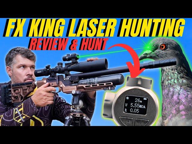 Fx King Airgun HUNTING with Laser Rangefinder is a GAMECHANGER