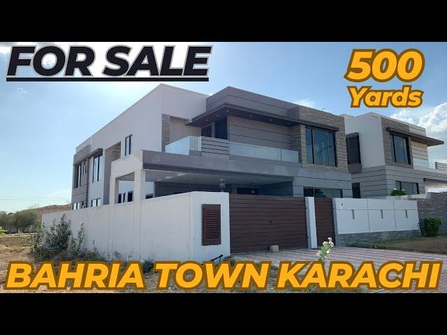 500 Yards Ultra Modern Luxury Villa For Sale In Precinct 4 | Bahria Town Karachi | 0305-3949942