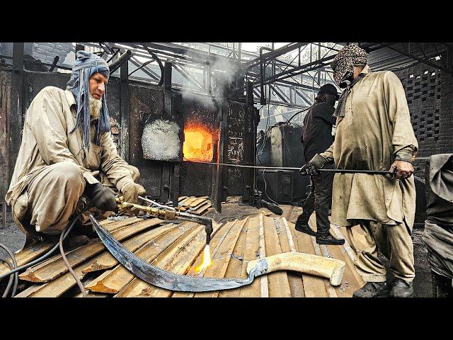 Amazing Process Of Making Best Quality Garden Sickles In A Local Factory | How hand sickle Is Made