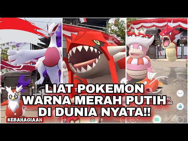 POKEMON WARNA MERAH PUTIH DI DUNIA NYATA!! 