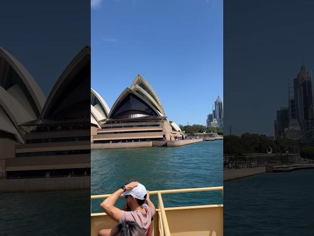 Ferry on darling harbor #sydney #australia