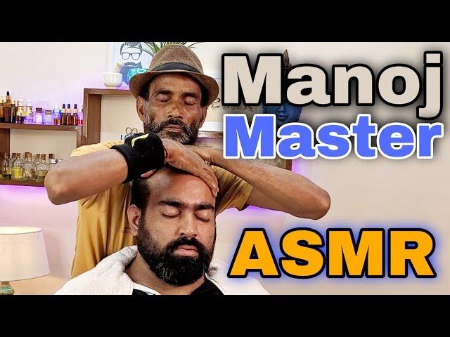 Legendary Manoj master Beard Wash & Head Massage - Complete relaxation ASMR