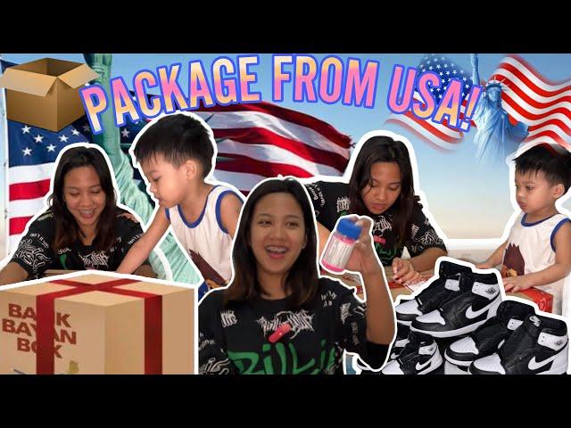 FINALLY! DUMATING NA ANG PACKAGE NAMIN GALING AMERICA (SOBRANG DAMING LAMAN)