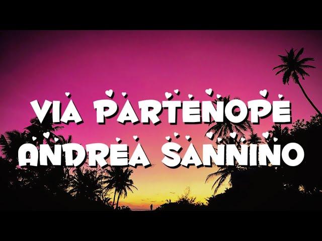 Via partenope - Testo (Andrea Sannino)