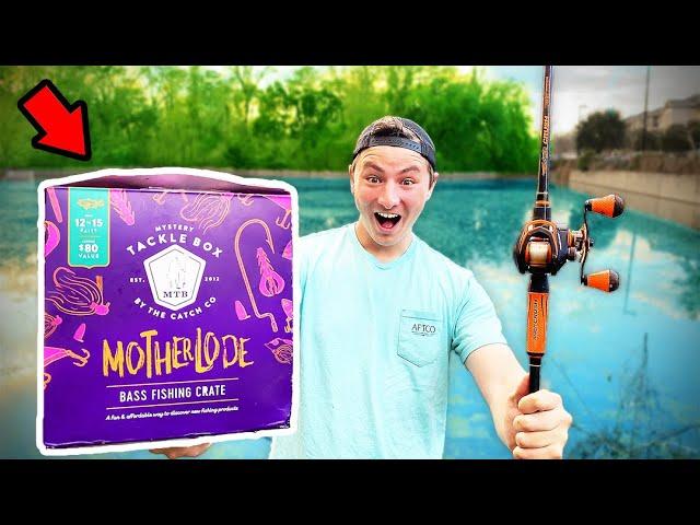 World's BIGGEST Fishing Mystery Box Challenge (MOTHERLODE!)