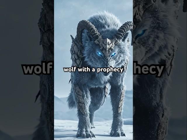 Fenrir: The Wolf That Terrified the Gods ️ #history #vikings #dog #wolf #thor #story #storytime