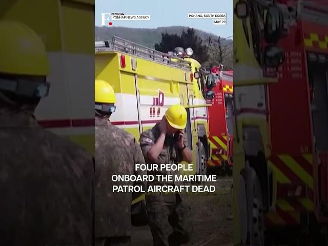 South Korea Navy Plane Crashes, 4 Dead | N18G