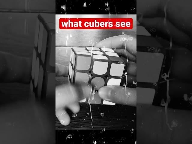 What non-cubers see vs what cubers see 