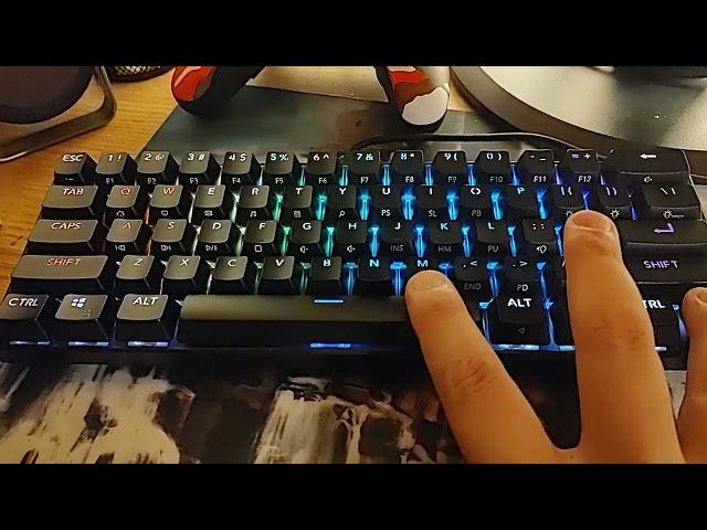 How to change Atrix keyboard color