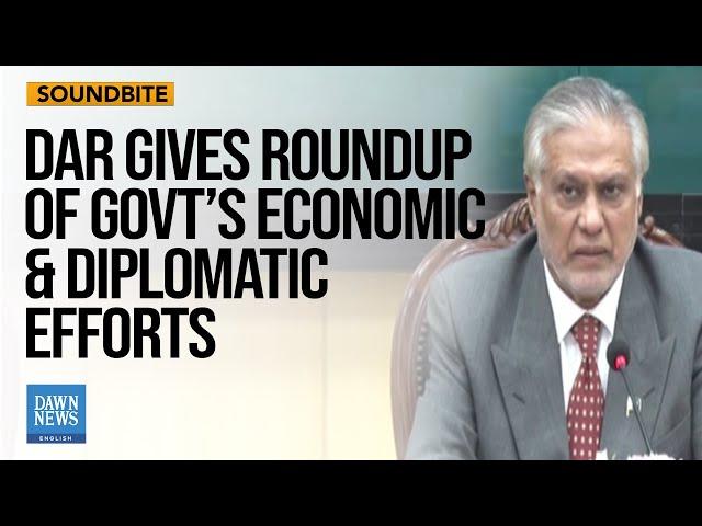 Efforts Underway To Make Nuclear Pakistan An Economic Power: Deputy PM Dar | Dawn News English