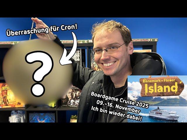 Vlog Annual Closing - Boardgame Cruise 2025 and Surprise for Cron