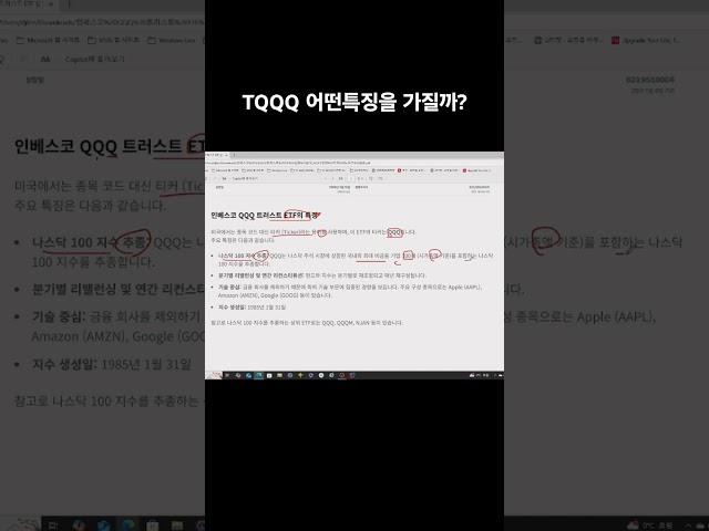 TQQQ 어떤특징을 가질까? 3가지특징!