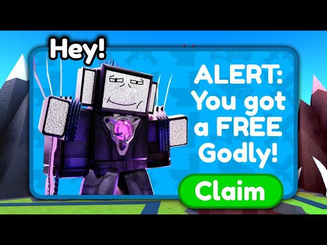 How to Get a FREE GODLY?!?! (Toilet Tower Defense)