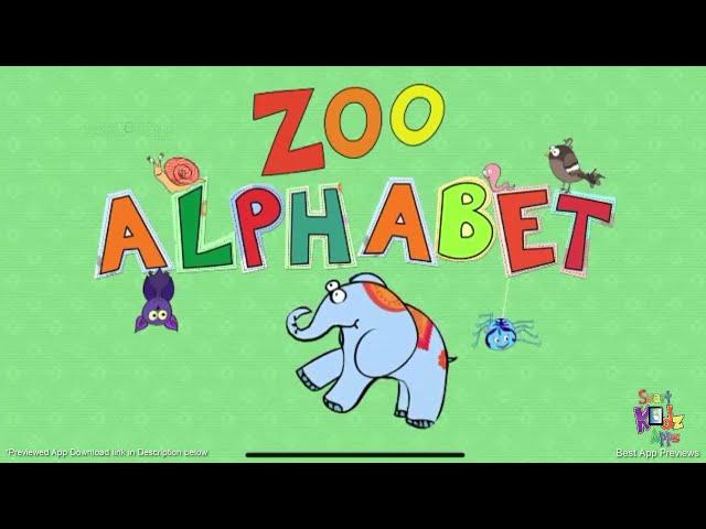 Learn ABC with Zoo Alphabet | Fun Alphabet learning game for kids
