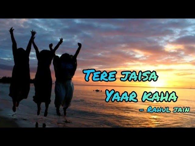 Tere Jaisa Yaar Kahan Full song (Lyrics)  || SANDESH LYRICAL ||