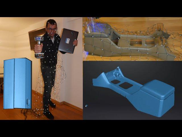 3D Scan without markers car scans with hand scanners Vol. 2