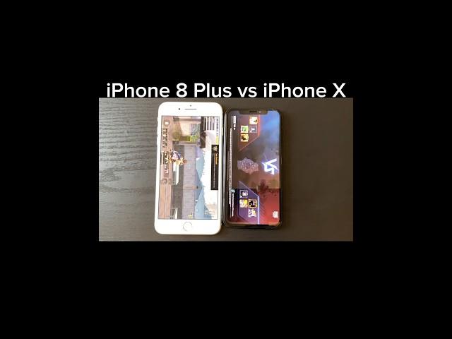 iPhone 8 Plus vs iPhone X PUBG TEST in 2024 Best iPhone for PUBG in 2024