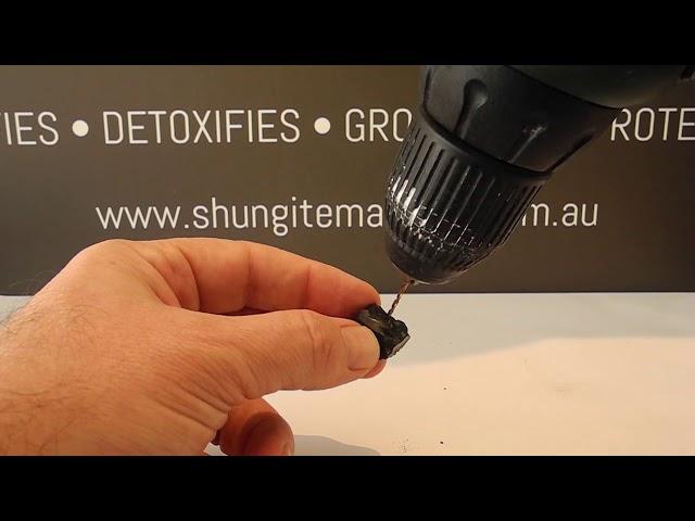 Making An Elite Shungite Pendant