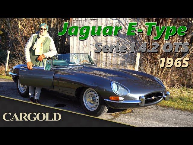 Jaguar E-Type S1 4.2 OTS, 1965, super sports car of the 60s, 265 hp, 4.2l displacement and 245 km/h