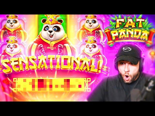 I HIT MASSIVE during the SUPER BONUS on the *NEW* PRAGMATIC FAT PANDA!! (Bonus Buys)