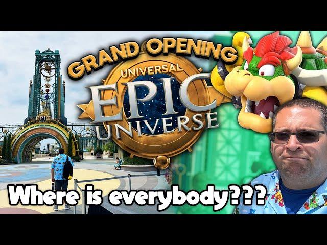 Grand Opening of Universal Epic Universe with Tom